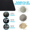 Double-Layer Cat Litter Mat with Waterproof Base