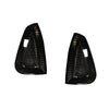 Black plastic front side marker light housings for a Dodge Charger, shown from the front.