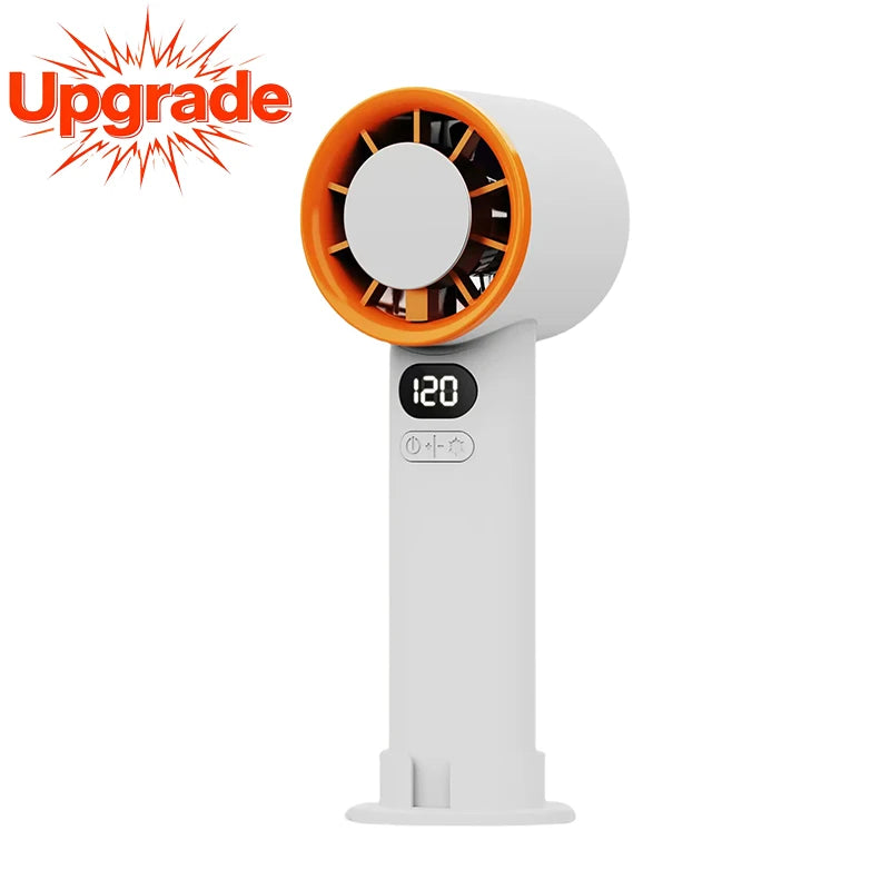Portable Bladeless Turbo Fan with Ice Cooling Mode