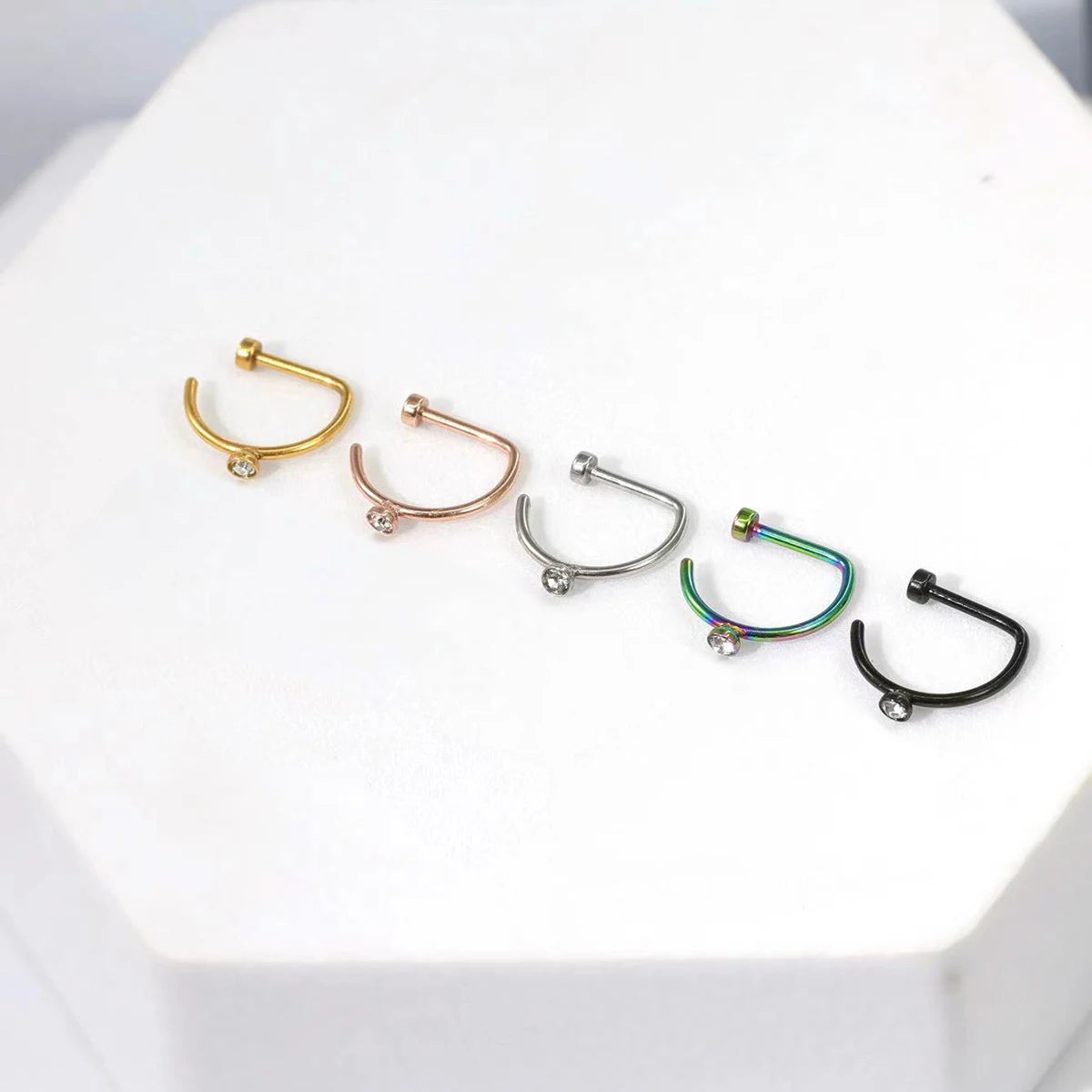 Durable Stainless Steel Nose Clip Body Jewelry