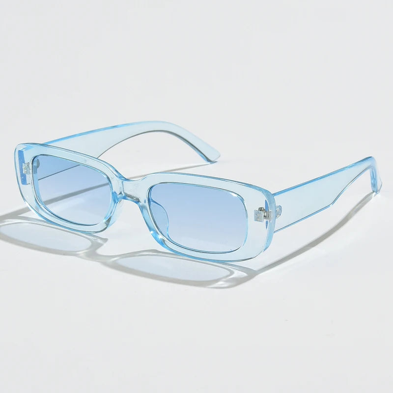 Classic Square Sunglasses with UV400 Protection