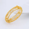 Gold Plated Hollow Bangles for Women