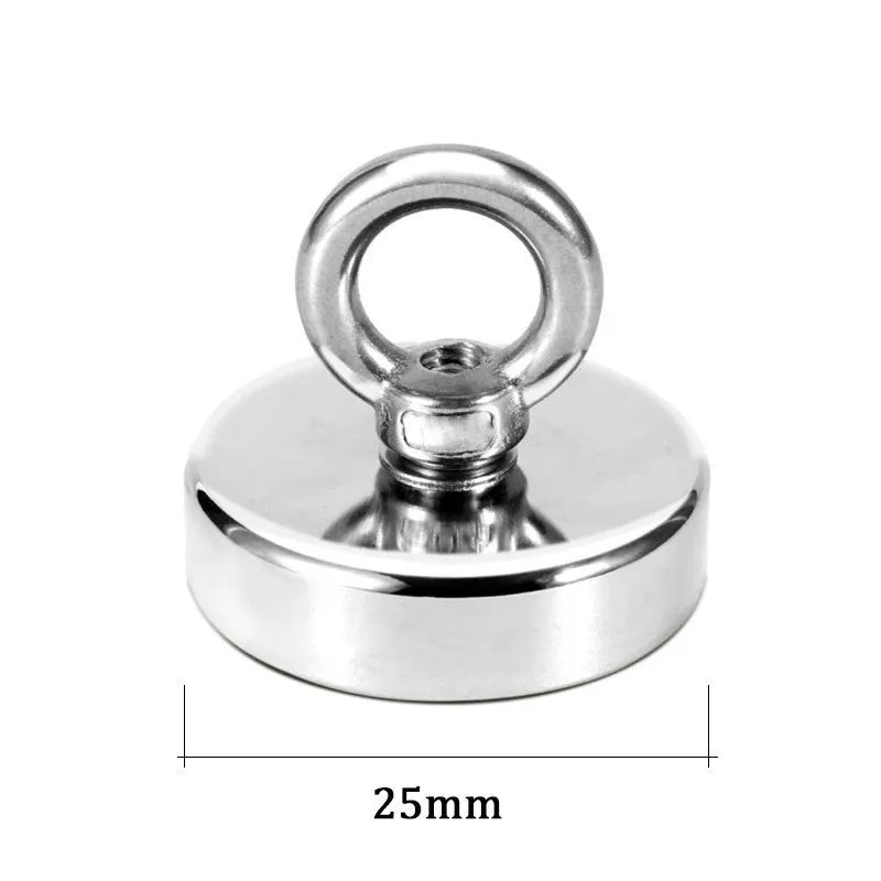 Heavy-Duty Neodymium Fishing Magnet for Recovery & Treasure Hunting