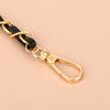 120cm Leather-Trimmed Chain Bag Strap