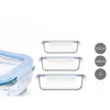 High Borosilicate Glass Meal Prep Containers