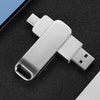 Metal OTG USB Flash Drive for Smartphones and Computers