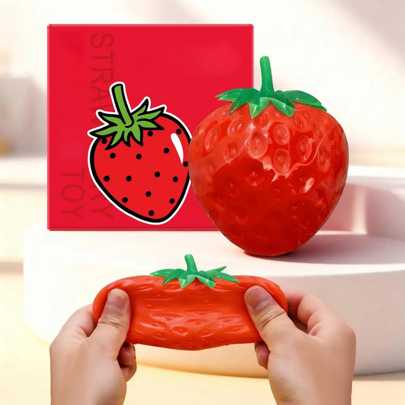 Strawberry Slow-Rise Squishy Toy