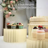 Round Cardboard Display Columns for Weddings and Parties