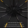 Black paint steel fiber umbrella stand with reinforced tough wind-resistant skeleton