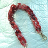 Vibrant Acrylic Bag Chain – Multicolor Shoulder & Phone Strap