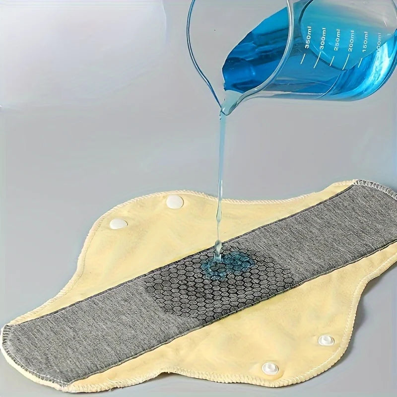 Reusable Leak-Proof Incontinence Pads with Graphene Aseptic Protection