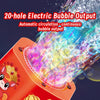 Firework Bubble Machine with Music and Lights
