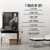 Motivational Quote Wall Decals - Set of 4