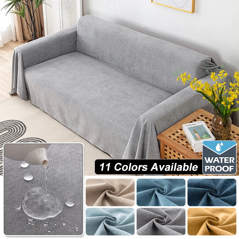 Waterproof Sofa Cover with Anti-Scratch Protection