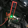 Automotive Circuit Tester with Digital Voltage Display and LED Probe