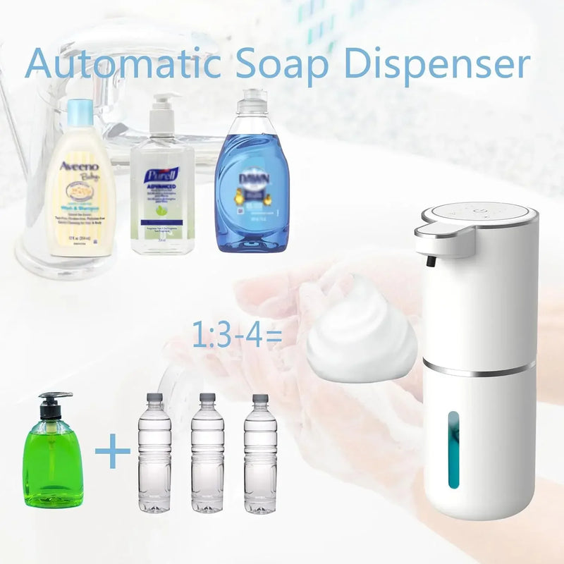 Touchless Automatic Soap Dispenser with Foam & Liquid Settings