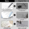 Morandi Soft-Touch Gel Pens - 0.5mm Quick-Dry Ink