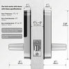 Smart Fingerprint Door Lock with WiFi App Control