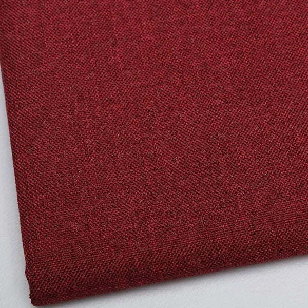 Premium Cotton-Linen Upholstery Fabric – Solid Colors, Durable & Versatile