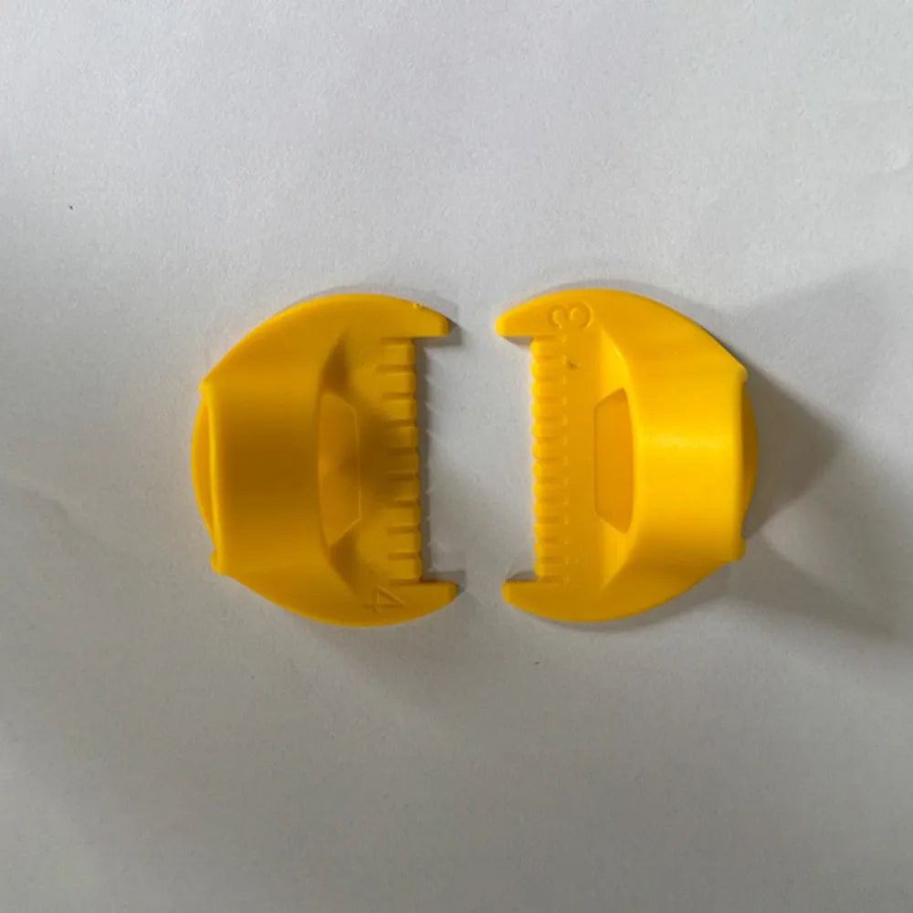 Adjustable Edge Stitching Stencils with Fabric Thimble for Sewing & Embroidery