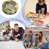 A child interacts with a 360° rotating fidget toy featuring a deformation robot design.