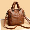 Vintage-Inspired Crossbody Bag with Roomy Interior