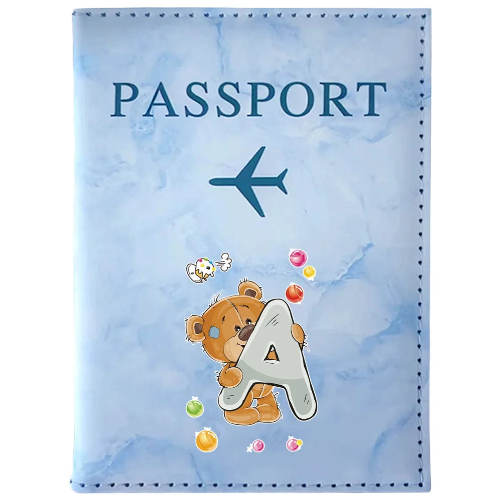 Classic Vintage Leather Passport Holder with Card Slots