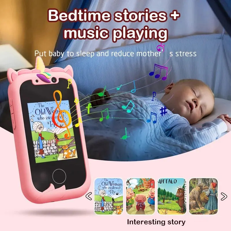 Kids' Learning Smartphone Toy with Camera & Games