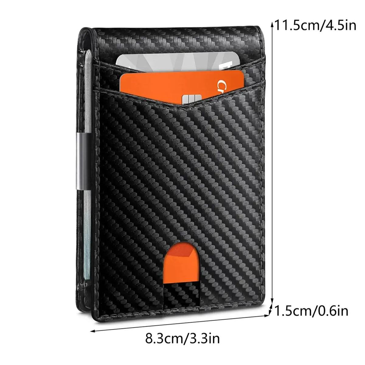 Slim RFID-Blocking Front Pocket Wallet