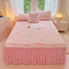 Plush Bed Skirt – Warm, Soft, and Elegant Bedding Essential