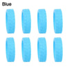 Silent Silicone Luggage Wheel Protectors (8-Pack)