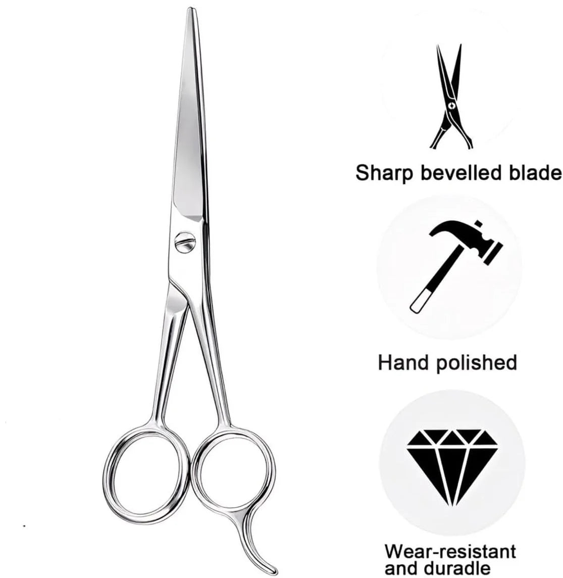 Professional Stainless Steel Hair Cutting Scissors