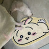 Chiikawa Cartoon Plush Floor Mat