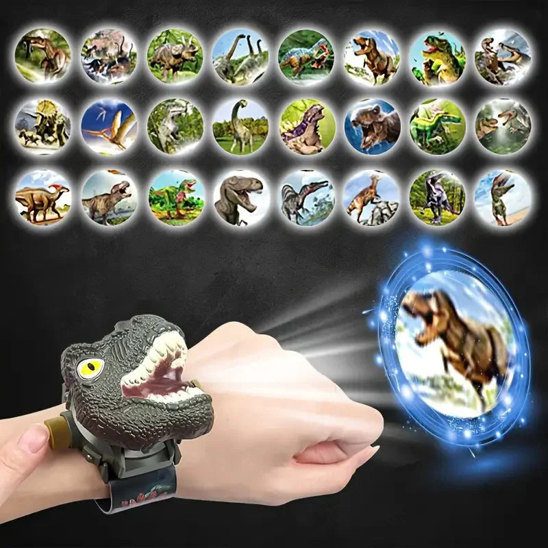 Dinosaur Projection Watch with 24 Light-Up Patterns