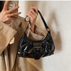 Y2K Retro Pleated Hobo Shoulder Bag
