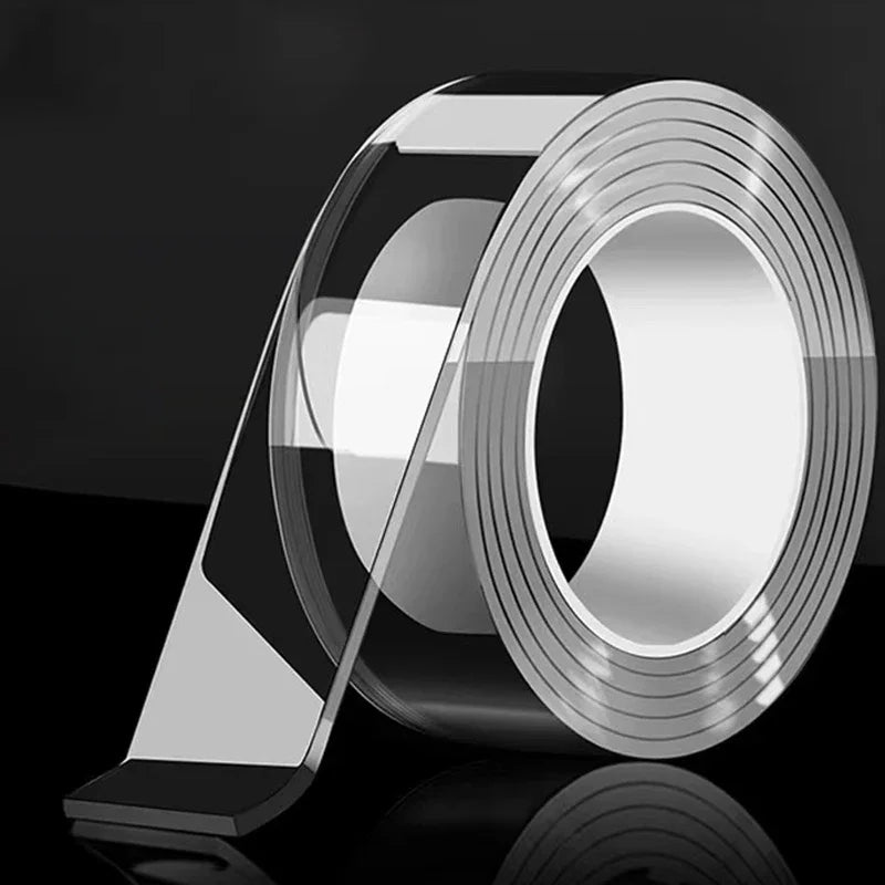Nano Double-Sided Adhesive Tape, Strong Waterproof Clear Mounting Tape