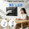 Height-Adjustable Single Monitor Desk Mount Arm