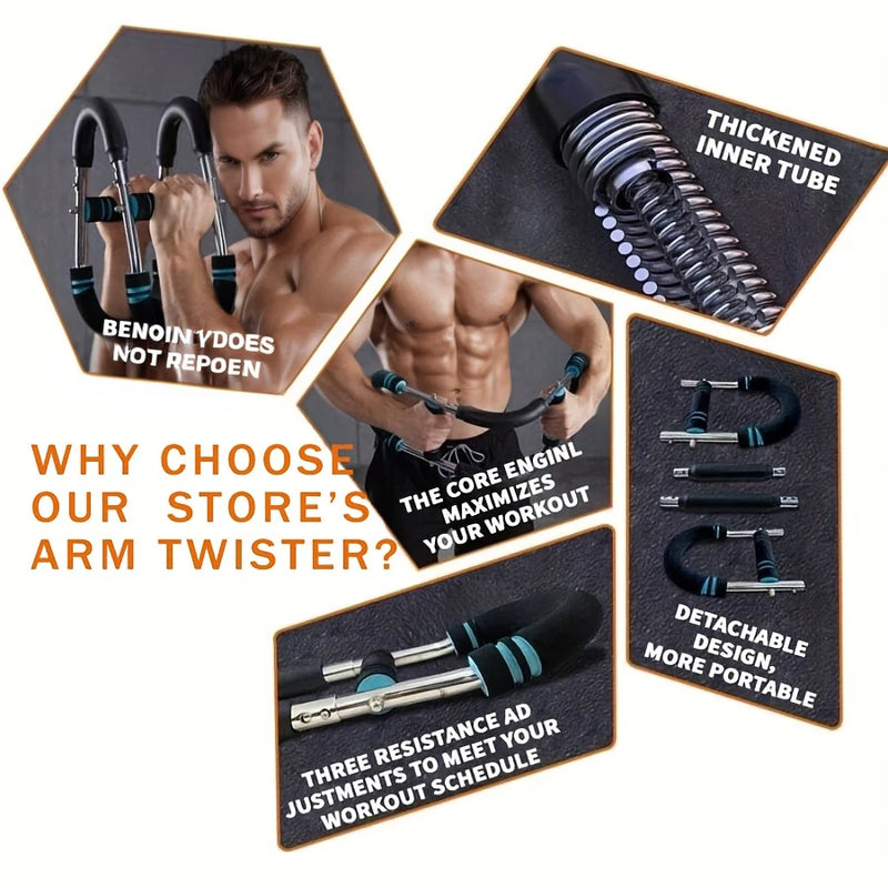 Adjustable Resistance Chest & Arm Trainer