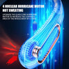 Bladeless Wearable Neck Fan with LED Display