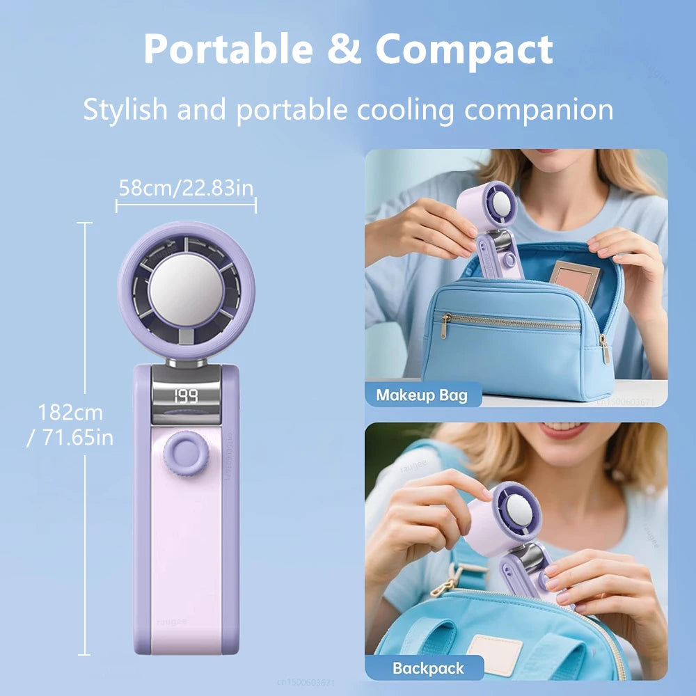 Portables USB-Ladebare Handhelden Ventilator
