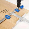 Cabinet Handle Drill Guide Template with Locator Punch