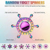 Colorful Zinc Alloy Fidget Spinner