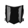 Black electric bike front plate guard designed to protect the front of a bicycle.
