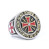 Bague Signet Homme Croix