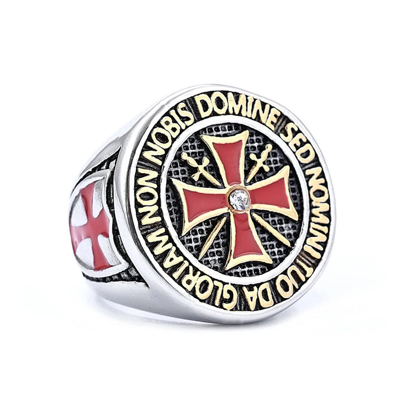 Bague Signet Homme Croix