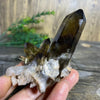Natural Citrine & Smoke Quartz Crystal Cluster