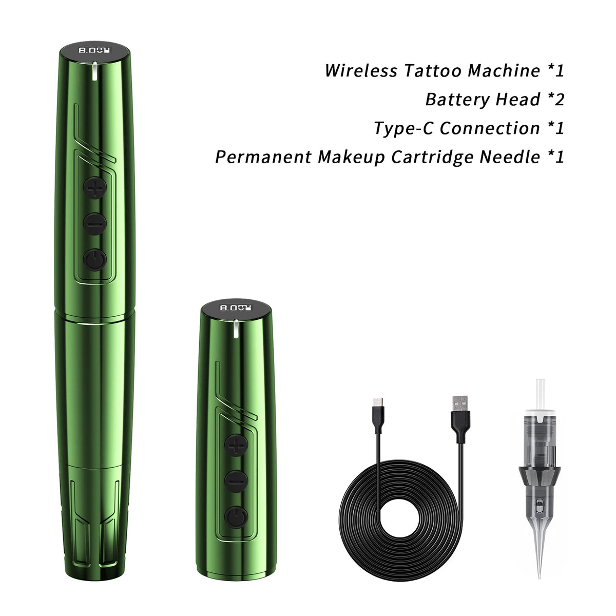 Precision Wireless Tattoo Pen for Professional Permanent Makeup