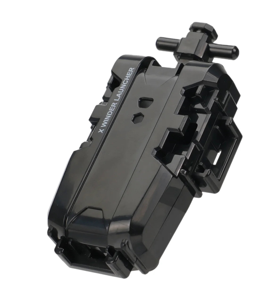 Black Valkyrie Volt S4-70V Metal Spinning Top with Launcher device