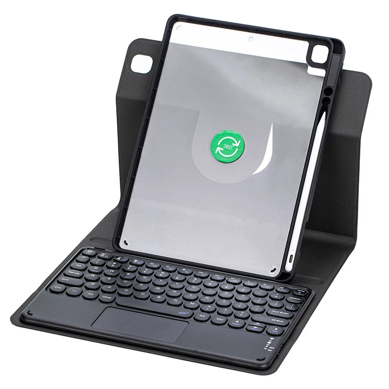 360° Rotating Keyboard Case for iPad with Magnetic Stand