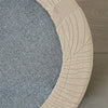 Jacquard Stretch Ottoman Cover with Elastic Edges